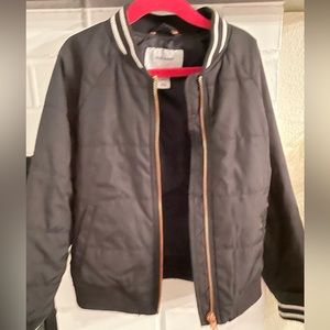 Black Bomber Jacket